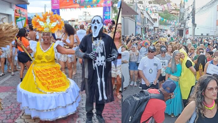 Bandalheira consagra tarde de domingo como o momento mais importante do Carnaval de Itabirito