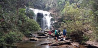 Jovem de cerca de 20 anos morre afogado na Cachoeira da Gaivota, em Rio Acima Jovem de cerca de 20 anos morre afogado na Cachoeira da Gaivota, em Rio Acima