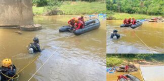 Mariana, Rio Gualaxo: corpo de caminhoneiro é resgatado após árduo trabalho de mergulhadores Mariana, Rio Gualaxo: corpo de caminhoneiro é resgatado após árduo trabalho de mergulhadores
