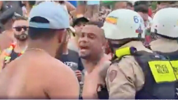 Bryan Garcia, do Itabirito FC, é preso durante confusão em bloco de Carnaval de BH