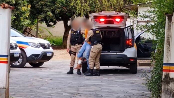 Tiros em Itabirito: PM prende chefe do tráfico de drogas da Favelinha do Praia