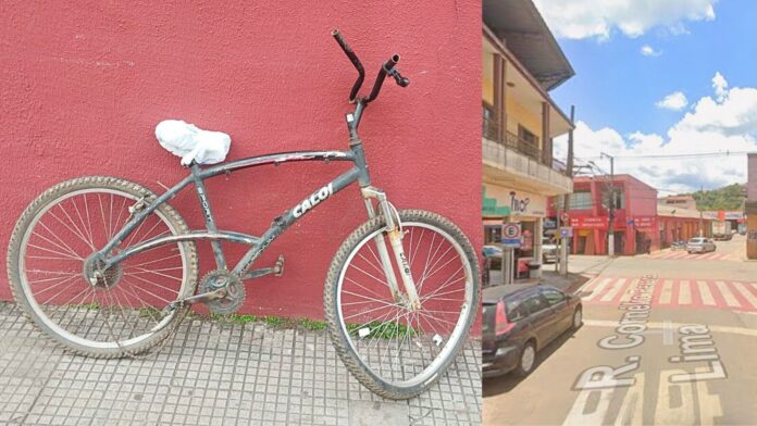 Itabirito: trabalhador em bicicleta a caminho do serviço fica ferido em choque com carro próximo ao Farid