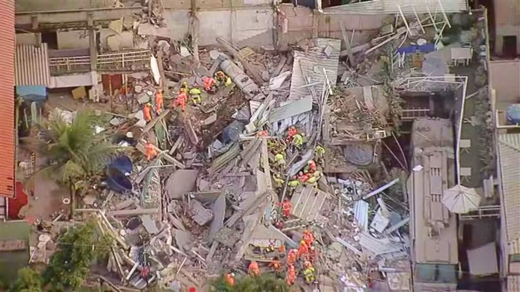 Asilo desaba em Belo Horizonte; 6 mortes confirmadas e 6 ainda estão soterrados