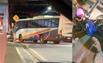 Itabirito: batida entre moto e ônibus deixa motoboy ferido próximo ao Jequeri do bairro Praia Itabirito: batida entre moto e ônibus deixa motoboy ferido próximo ao Jequerí do bairro Praia