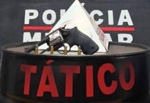 Mariana: após denúncia de tiros, homem é preso com posse ilegal de arma no Jardim Santana Mariana: após denúncia de tiros, homem é preso com posse ilegal de arma no Jardim Santana