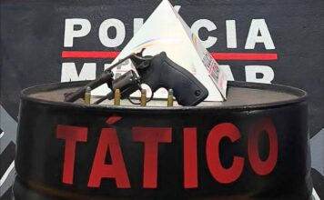 Mariana: após denúncia de tiros, homem é preso com posse ilegal de arma no Jardim Santana Mariana: após denúncia de tiros, homem é preso com posse ilegal de arma no Jardim Santana