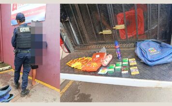 Itabirito: homem alega fome após ser preso pela GCM furtando cigarros e outros produtos no Farid Itabirito: homem alega fome após ser preso pela GCM furtando cigarros e outros produtos no Farid