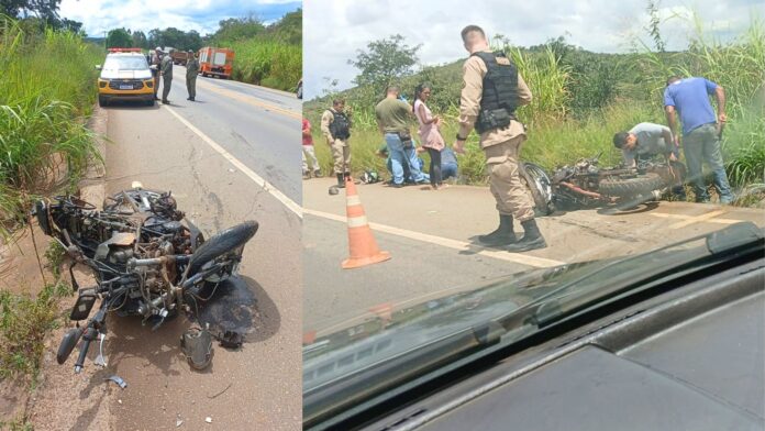 Ouro Preto, BR-356: motociclista tem dedo amputado após colisão com carreta em Cachoeira do Campo