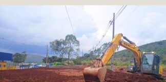 Nova Lima: nova delegacia da PRF começa a ser construída na BR-040 Nova Lima: nova delegacia da PRF começa a ser construída na BR-040