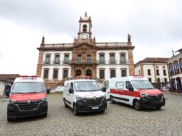 Ouro Preto: 3 novas ambulâncias passam a integrar a frota da saúde; uma será para Cachoeira do Campo Ouro Preto: 3 novas ambulâncias passam a integrar a frota da saúde; uma será para Cachoeira do Campo