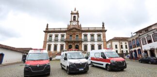 Ouro Preto: 3 novas ambulâncias passam a integrar a frota da saúde; uma será para Cachoeira do Campo Ouro Preto: 3 novas ambulâncias passam a integrar a frota da saúde; uma será para Cachoeira do Campo