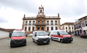 Ouro Preto: 3 novas ambulâncias passam a integrar a frota da saúde; uma será para Cachoeira do Campo Ouro Preto: 3 novas ambulâncias passam a integrar a frota da saúde; uma será para Cachoeira do Campo