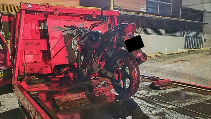 Itabirito: moto com registro de furto é recuperada pela PM no Floresta