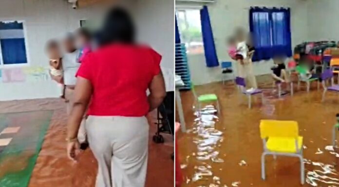 Itabirito: funcionários, e não a Brigada, resgataram crianças em Cmei alagado no Água Limpa Itabirito: funcionários, e não a Brigada, resgataram crianças em Cmei alagado no Água Limpa