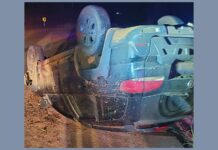 BR-356, Itabirito: após acidente, carro é encontrado de ponta-cabeça sem motorista no Calçadas BR-356, Itabirito: após acidente, carro é encontrado de ponta-cabeça sem motorista no 'Calçadas'