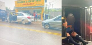 0,91 mg/L: ‘reprovadíssimo’ no bafômetro, motorista é preso pela Romu de Itabirito após batida 0,91 mg/L: ‘reprovadíssimo’ no bafômetro, motorista é preso pela Romu de Itabirito após batida