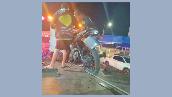 Itabirito: sem CNH, jovem de 18 anos 'dando grau' tenta fugir da GCM, mas acaba preso e com 9 multas