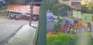 BH: caminhão carregado com laranjas tomba após GPS indicar trajeto inadequado; VEJA VÍDEO BH: caminhão carregado com laranjas tomba após GPS indicar trajeto inadequado; VEJA VÍDEO