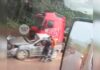 BR-040, Itabirito: batida entre picape e carreta mata motorista em Ribeirão do Eixo; VEJA VÍDEO BR-040, Itabirito: batida entre picape e carreta mata motorista em Ribeirão do Eixo