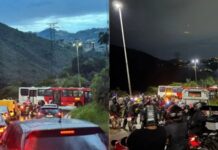 Ônibus roda na pista e fica atravessado na MG-030, em Nova Lima; VEJA VÍDEO Ônibus roda na pista e fica atravessado na MG-030, em Nova Lima; VEJA VÍDEO