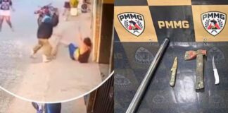 MG: homem tenta matar a ex com machadinha, mas é morto por mecânico que impediu o feminicídio MG: homem tenta matar a ex com machadinha, mas é morto por mecânico que impediu o feminicídio