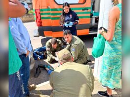 Itabirito: homem fica ferido após a bicicleta que conduzia bater em porta de carro aberta por motorista Itabirito: homem fica ferido após a bicicleta que conduzia bater em porta de carro aberta por motorista