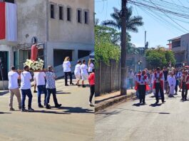 Itabirito: procissão de Santo Expedito reúne fiéis no Itaubira; GCM dá apoio Itabirito: procissão de Santo Expedito reúne fiéis no Itaubira; GCM dá apoio