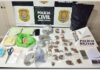Homem é preso durante cumprimento de mandados de busca em Itabirito; maconha e ecstasy apreendidos Homem é preso durante cumprimento de mandados de busca em Itabirito; maconha e ecstasy apreendidos