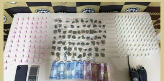 Itabirito: mulher é presa com cocaína, crack e maconha no Padre Eustáquio Itabirito: mulher é presa com cocaína, crack e maconha no Padre Eustáquio