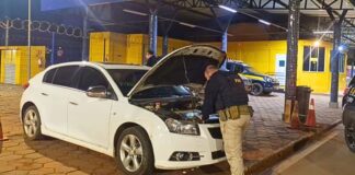 BR-040: homem é preso e carro furtado em BH é recuperado na barreira da PRF em Nova Lima