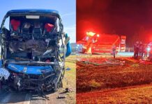 MG: batida entre ônibus de excursão religiosa e carreta deixa 2 mortos e 30 feridos na BR-050 MG: batida entre ônibus de excursão religiosa e carreta deixa 2 mortos e 30 feridos na BR-050