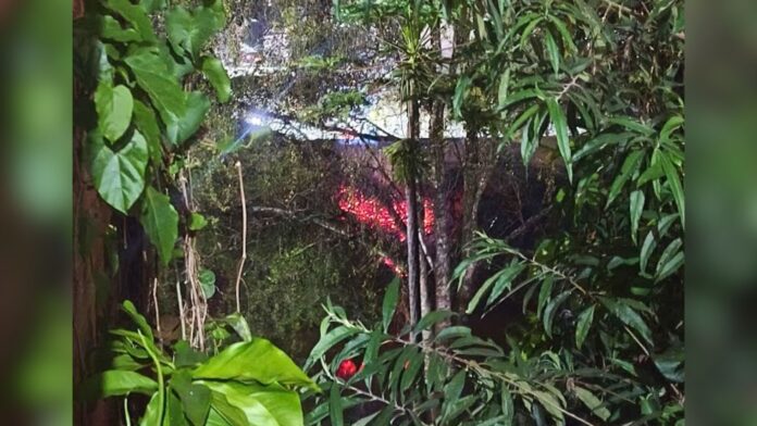 Incêndio no Centro de Itabirito mobiliza a Brigada e assusta moradores