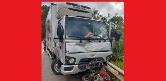 BR-356: pedra lançada por caminhão atinge motorista e causa morte de motociclista em Ouro Preto BR-356: pedra lançada por caminhão atinge motorista e causa morte de motociclista em Ouro Preto