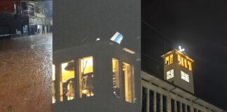 Chuva e ventos fortes em Itabirito; Brigada em mais de 20 ocorrências; cruz da São Sebastião tomba Chuva e ventos fortes em Itabirito; Brigada em mais de 20 ocorrências; cruz da São Sebastião tomba