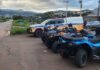 Sem placa na BR-356, 3 quadriciclos de Cachoeira do Campo são apreendidos pela PMRv em Itabirito Sem placa na BR-356, 3 quadriciclos de Cachoeira do Campo são apreendidos pela PMRv em Itabirito