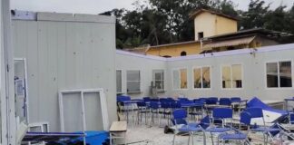 Sem perspectiva de volta às aulas: Escola dos Portões em Itabirito segue interditada após estragos da chuva Sem perspectiva de volta às aulas: Escola dos Portões em Itabirito segue interditada após estragos da chuva