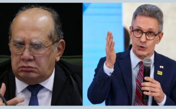 STF: Gilmar pede a Moraes para incluir Zema em Inquérito das Fake News STF: Gilmar pede a Moraes para incluir Zema em Inquérito das Fake News