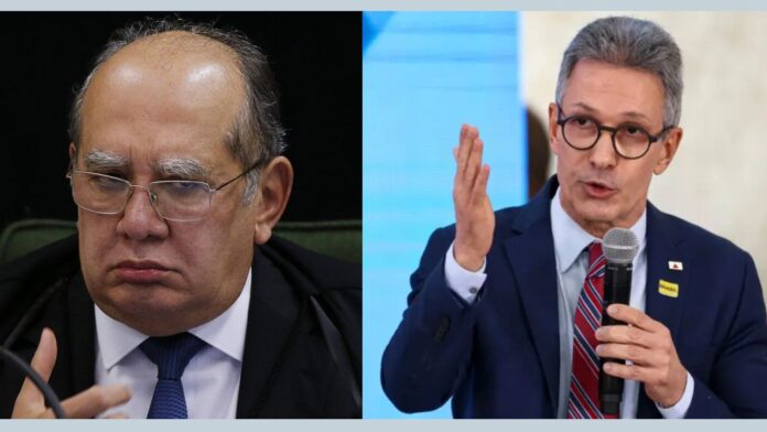 STF: Gilmar pede a Moraes para incluir Zema em Inquérito das Fake News