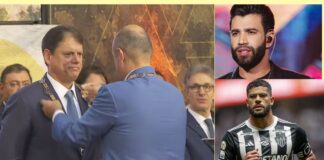 Tarcísio recebe em Ouro Preto o Grande Colar da Inconfidência; Gusttavo Lima e Hulk não comparecem Tarcísio recebe em Ouro Preto o Grande Colar da Inconfidência; Gusttavo Lima e Hulk não comparecem