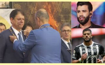 Tarcísio recebe em Ouro Preto o Grande Colar da Inconfidência; Gusttavo Lima e Hulk não comparecem Tarcísio recebe em Ouro Preto o Grande Colar da Inconfidência; Gusttavo Lima e Hulk não comparecem