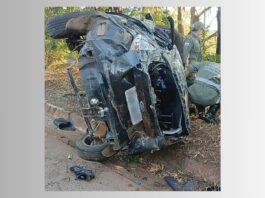 BR-356: carro capota na Serra da Santa em Itabirito; 3 vítimas, sendo 1 grave BR-356: carro capota na Serra da Santa em Itabirito; 3 vítimas, sendo 1 grave