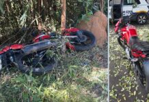 Itabirito: inabilitado dá grau, bate em arame farpado e tem moto apreendida pela Patrulha Rural da GCM Itabirito: inabilitado dá grau, bate em arame farpado e tem moto apreendida pela Patrulha Rural da GCM