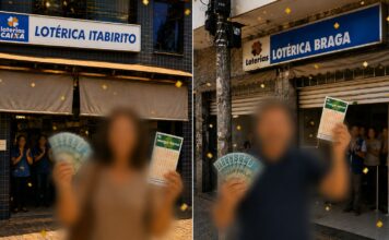 Mega-Sena 30 anos: duas apostas de Itabirito acertam a quina do concurso especial Duas apostas de Itabirito acertam a quina. Foto ilustrativa criada por Inteligência Artificial — ChatGPT.