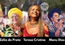 Ouro Preto: Teresa Cristina, Zélia do Prato e Manu Dias estarão em festival para celebrar as raízes do samba Ouro Preto: Teresa Cristina, Zélia do Prato e Manu Dias estarão em festival para celebrar as raízes do samba