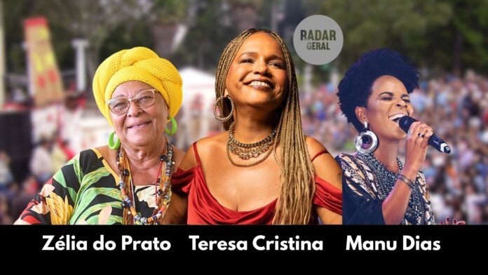 Ouro Preto: Teresa Cristina, Zélia do Prato e Manu Dias estarão em festival para celebrar as raízes do samba
