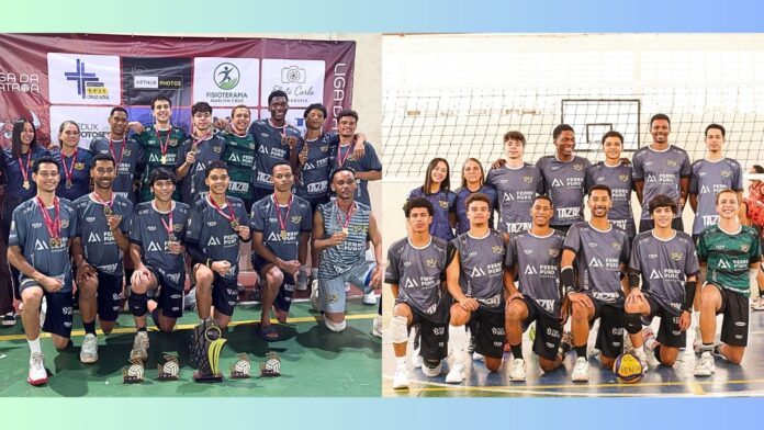 Itabirito: Pentas vence categorias sub-20 e sub-23 de torneio de vôlei disputado em Betim