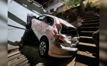 BH: motorista embriagado passa direto em rua sem saída e cai em barranco; VEJA VÍDEO BH: motorista embriagado passa direto em rua sem saída e cai em barranco