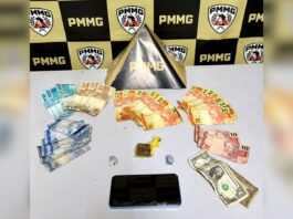 Ouro Preto: com pelo menos 10 denúncias por tráfico, homem é preso vendendo drogas no Taquaral Ouro Preto: com pelo menos 10 denúncias por tráfico, homem é preso vendendo drogas no Taquaral