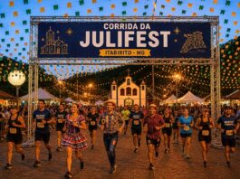 Itabirito: Julifest terá 1ª corrida noturna com inscrições a partir de 19/5; saiba como participar Itabirito: Julifest terá 1º corrida noturna com inscrições a partir de 19/5