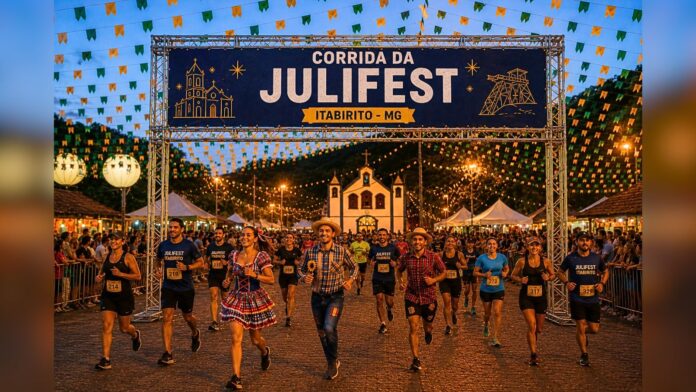 Itabirito: Julifest terá 1º corrida noturna com inscrições a partir de 19/5